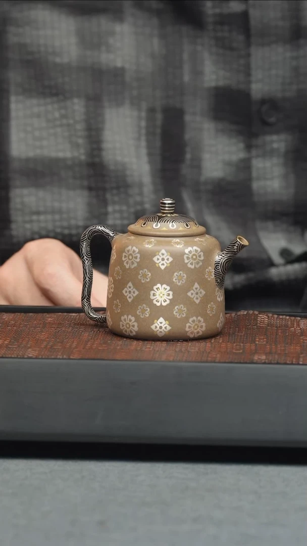 茶壶紫砂五堂 老花禅钟