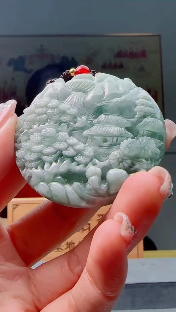 【闪购商品】翡翠颈饰未镶嵌11111111111