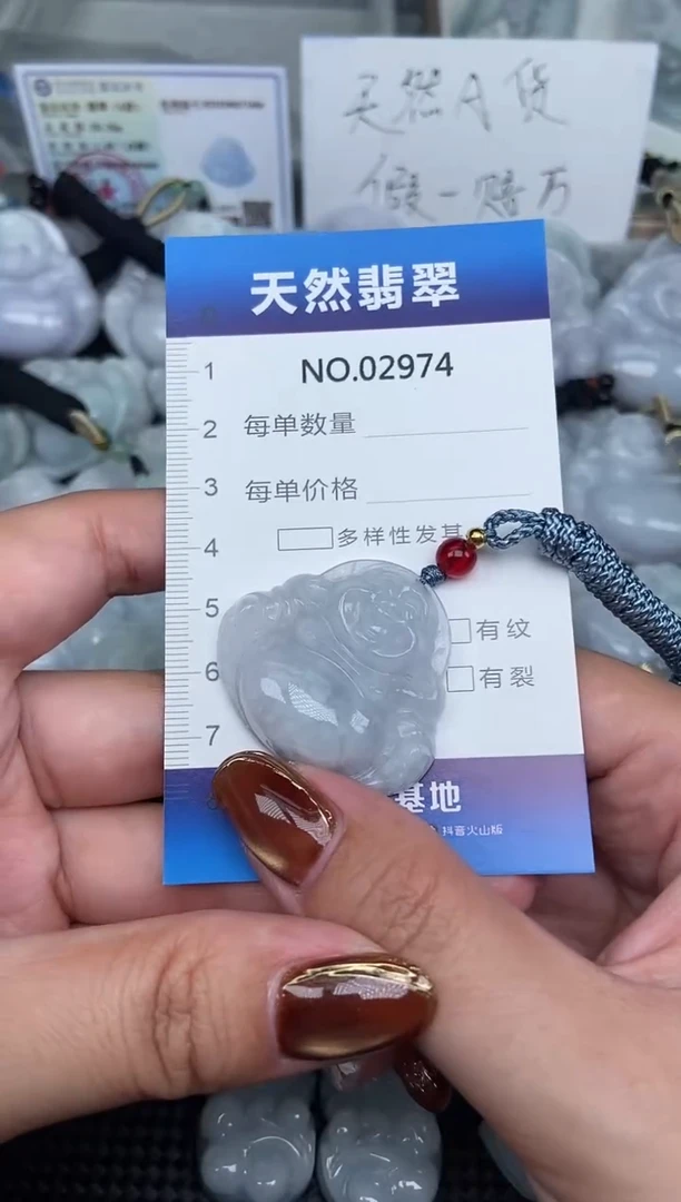 颈饰未镶嵌翡翠纯天然A货翡翠2974