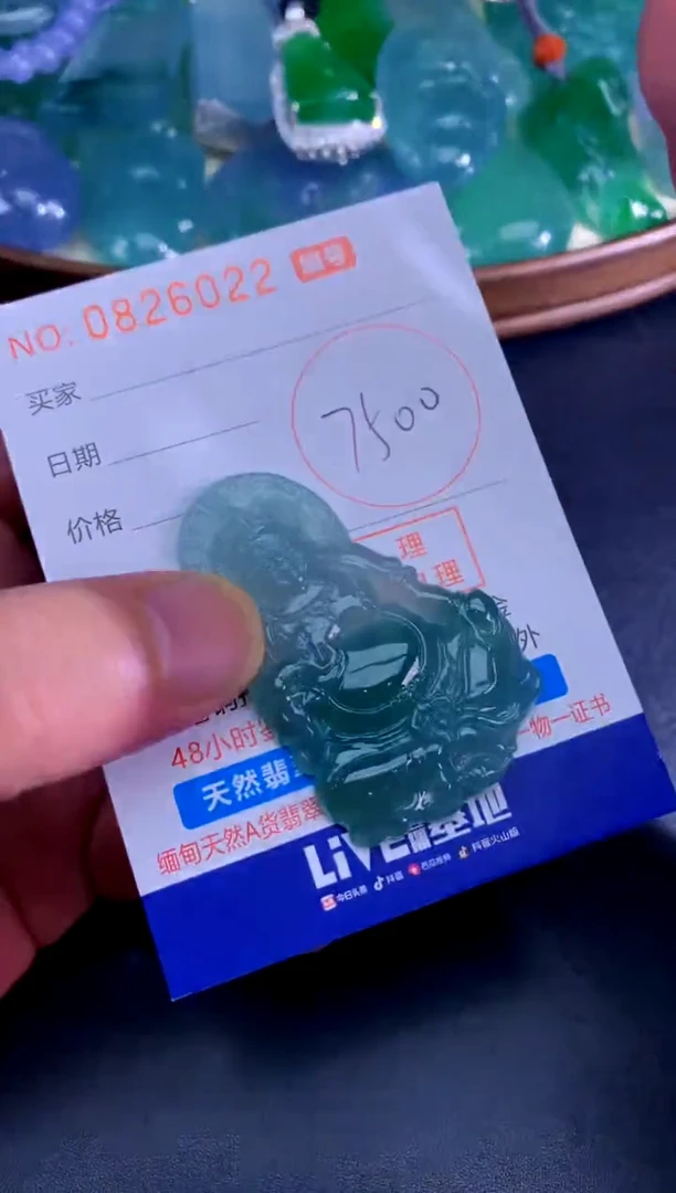 颈饰未镶嵌翡翠天然A货翡翠