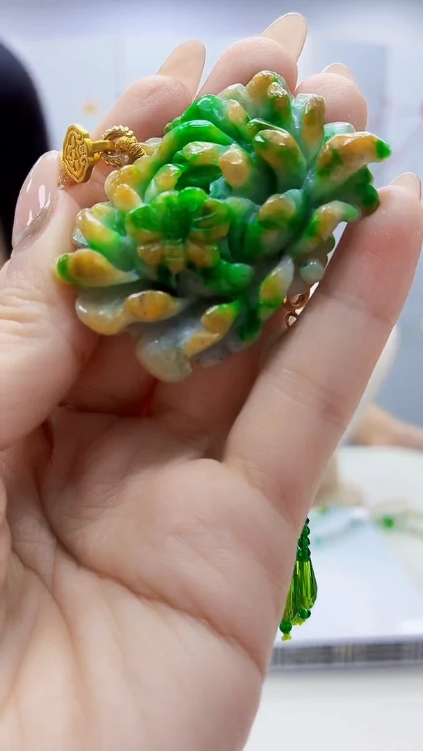 未镶嵌定制翡翠3495ty-毛货挂件18