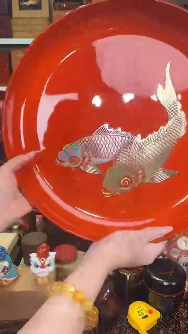 石*人鱼盆大漆大漆大漆