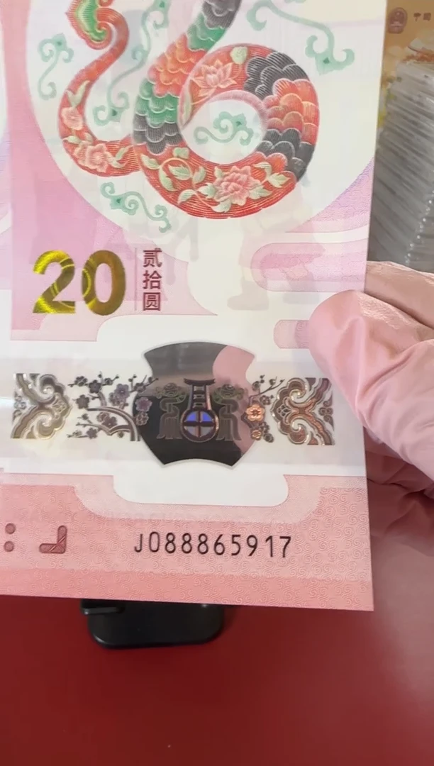 【闪购商品】塑料25蛇钞088865917单张裸