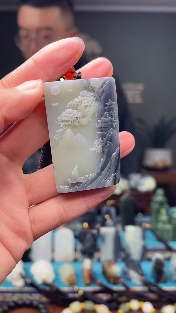 未镶嵌和田玉挂件1