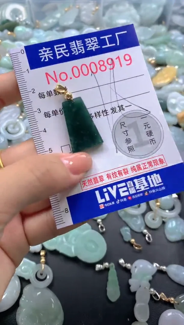 颈饰未镶嵌翡翠8919