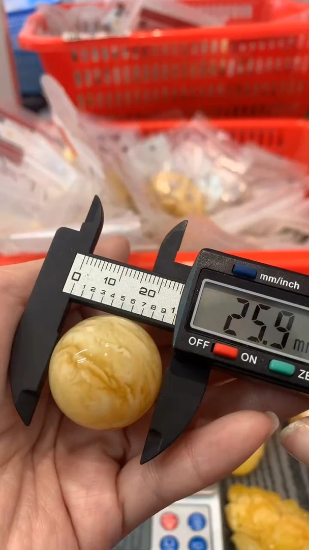 【闪购商品】琥珀珠宝奇石未镶嵌712）3发1