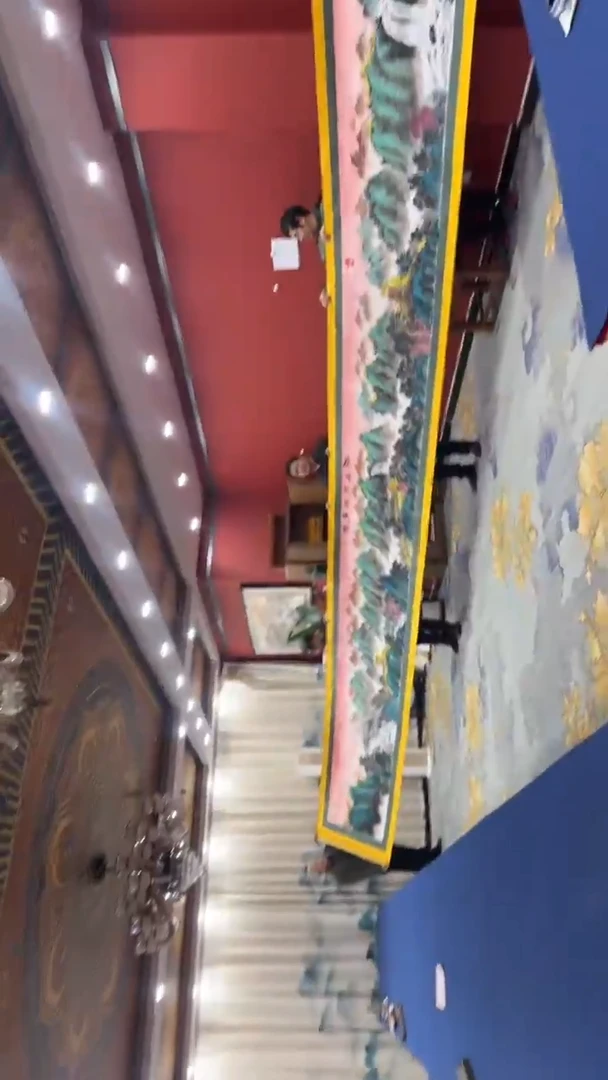 书法合作长城10米