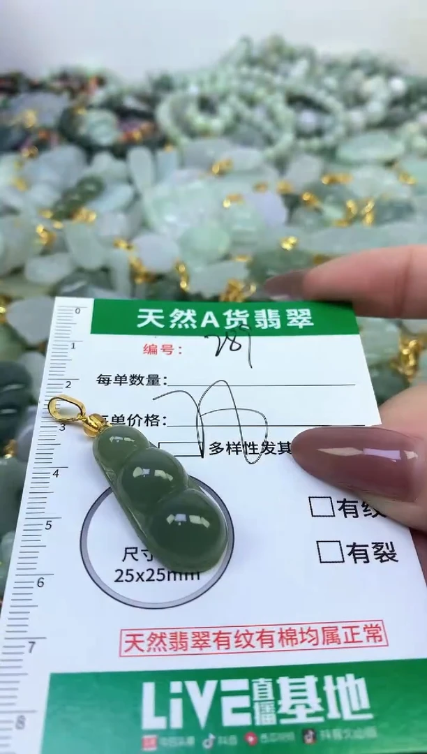 颈饰未镶嵌翡翠纯天然缅甸A货翡翠