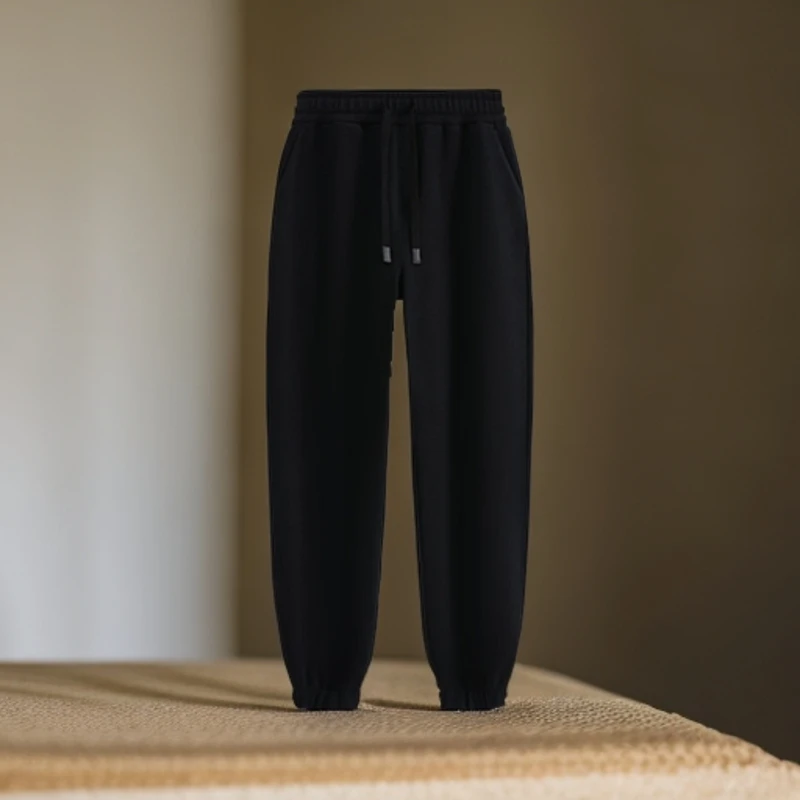 女士束脚裤加绒保暖运动裤宽松外穿防风卫裤88116款长裤秋冬