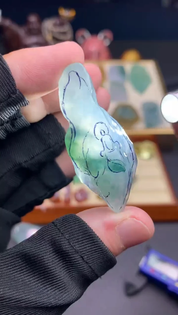 未镶嵌定制翡翠天然翡翠裸石（包工）