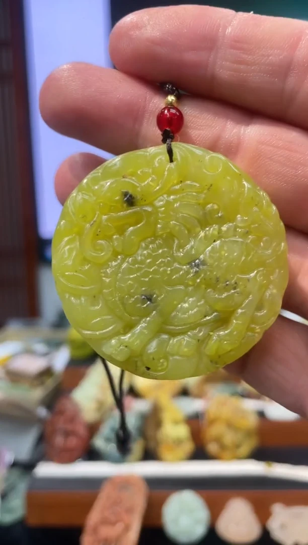 【闪购商品】岫玉吊坠未镶嵌·