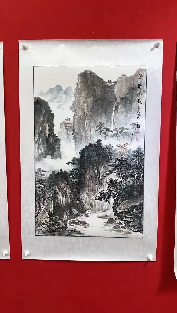 国画国画NYQ杰牛云勤老师作品