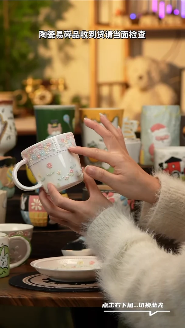 瓷片T046景德镇原创手工陶瓷