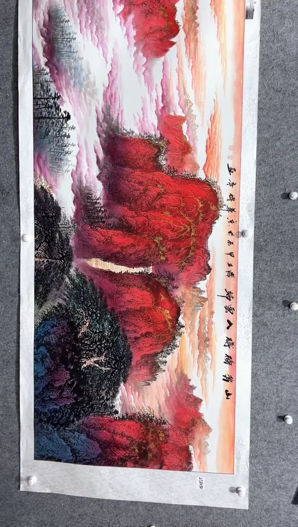 国画张传亭老师的作品3