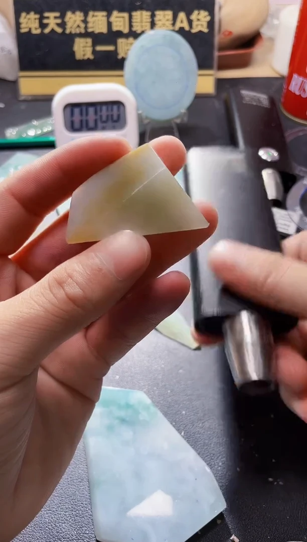 未镶嵌定制翡翠青**子翡翠701