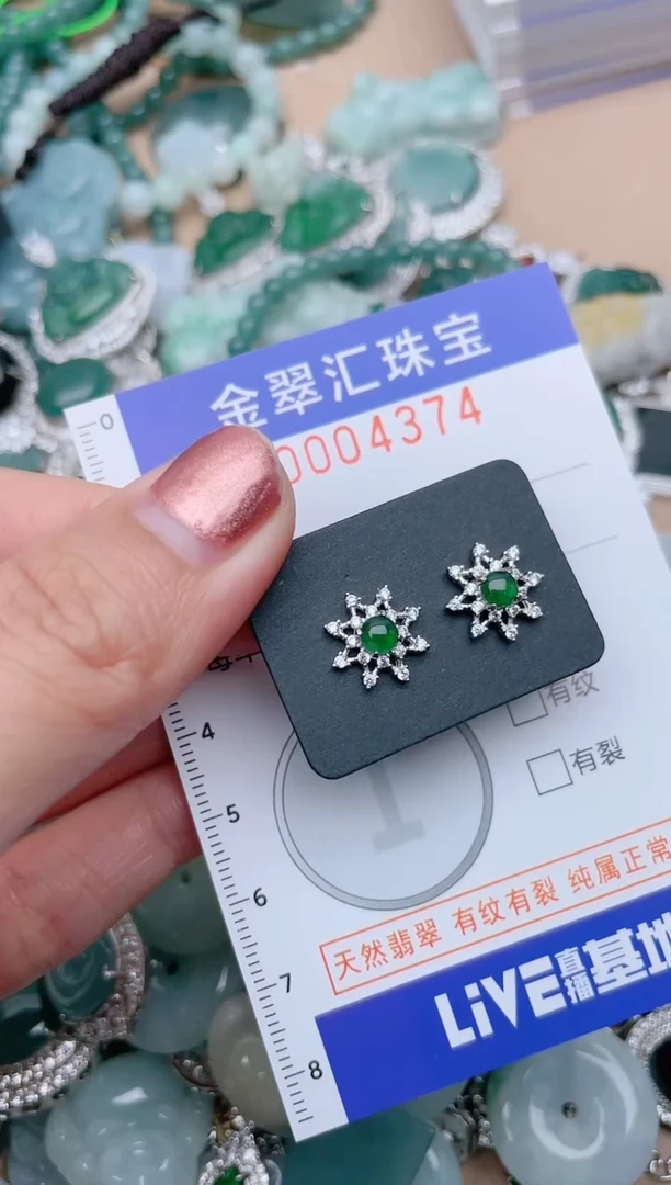 翡翠未镶嵌颈饰4374........1