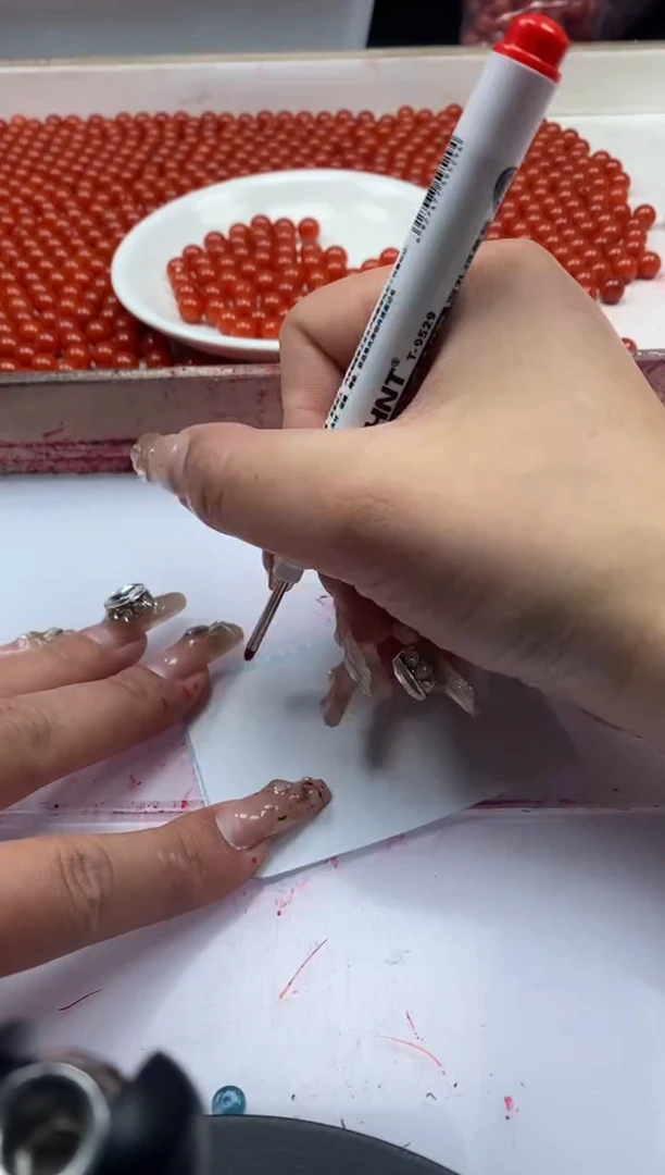 【闪购商品】南红玛瑙颈饰未镶嵌w2185满肉南红8mm*30颗