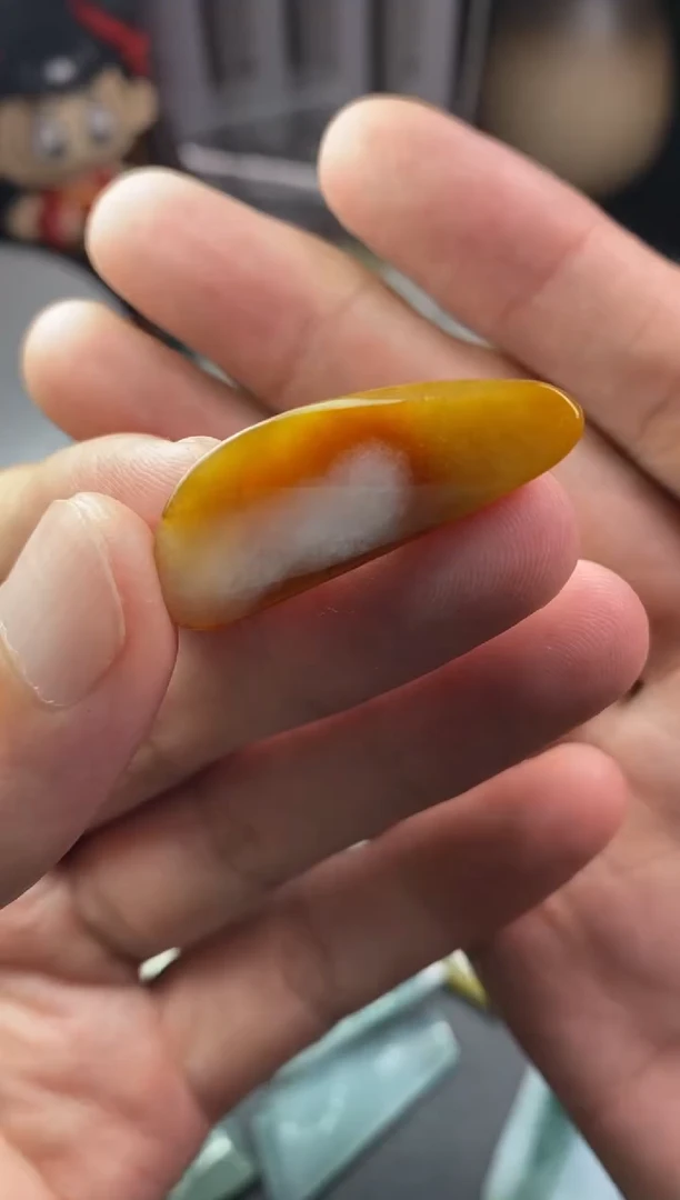 定制翡翠未镶嵌翡翠片料定制未镶嵌7.16-34