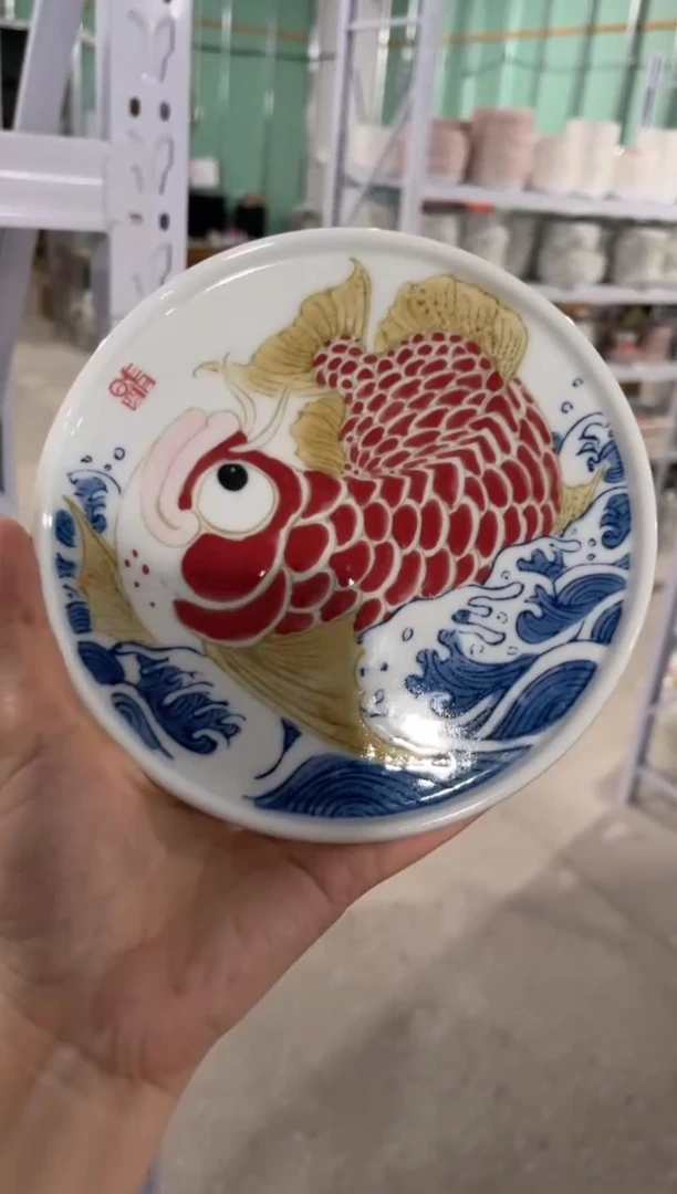 昨明景德镇陶瓷：茶盘