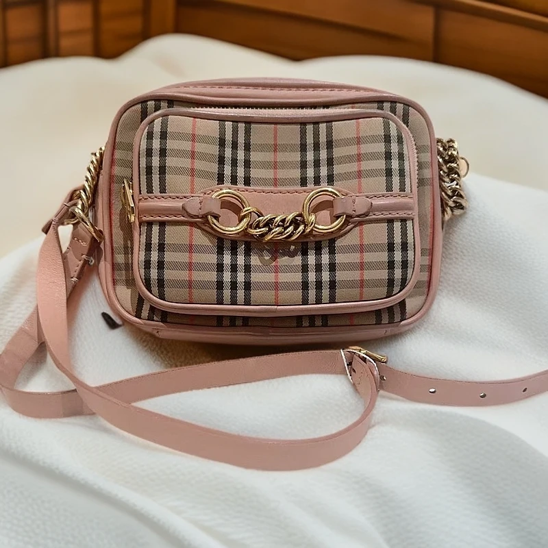 95新 BURBERRY/博柏利 相机包1212 9159
