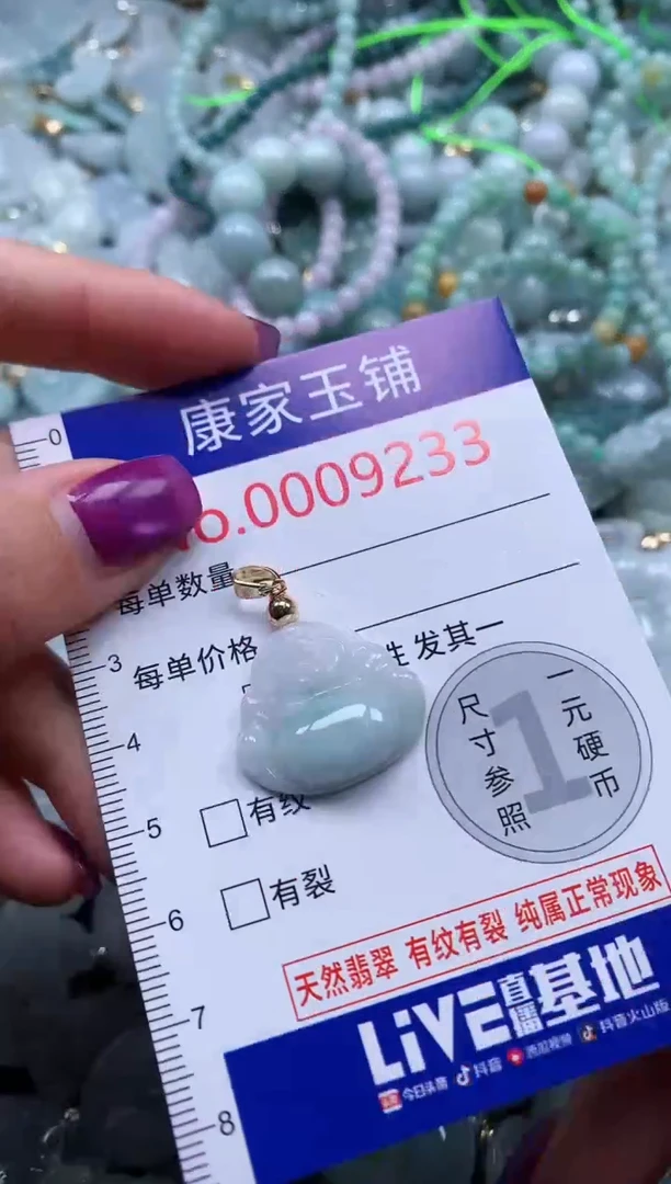 颈饰未镶嵌翡翠9233