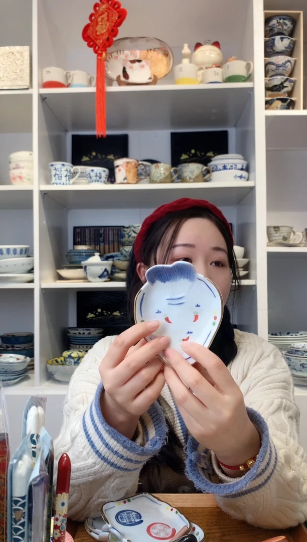 【闪购商品】耐热玻璃胡萝卜蘸料碟