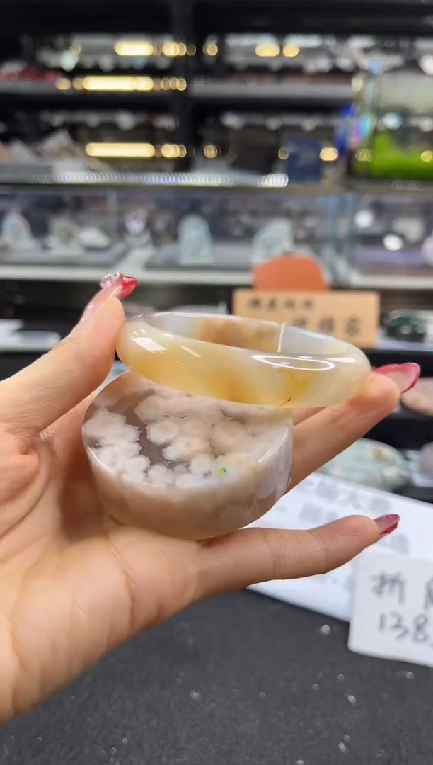 未镶嵌手镯石英质玉58圈口（赠品镯心）1346247