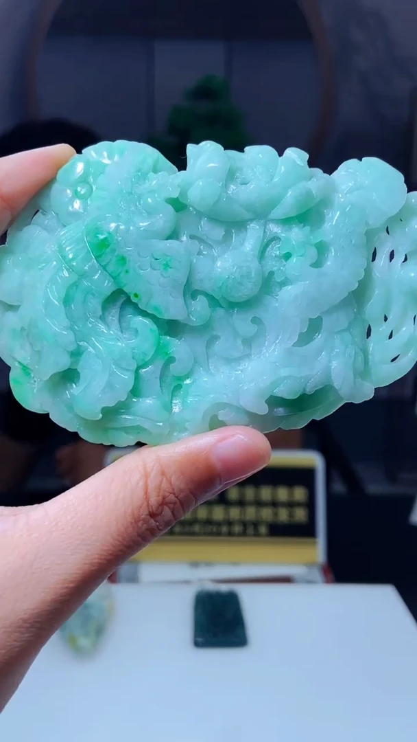 定制翡翠未镶嵌闪购毛货链接DY099