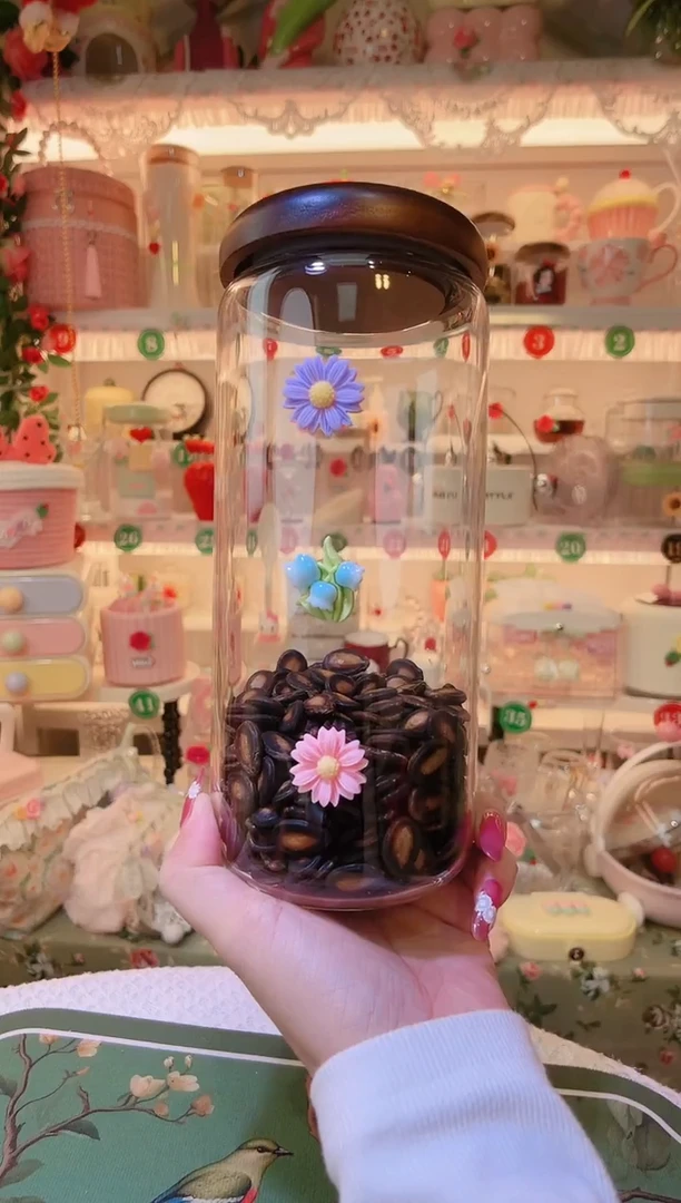 铃兰花大容量密封罐——手工制作品质好！