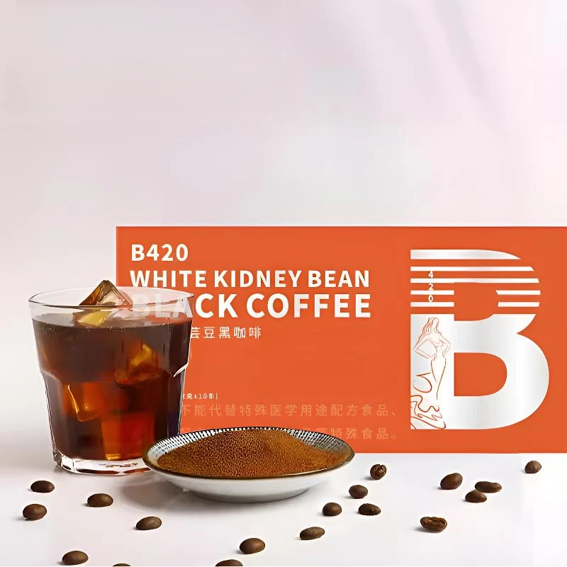 天茗良草B420白芸豆黑咖啡10条/盒 m