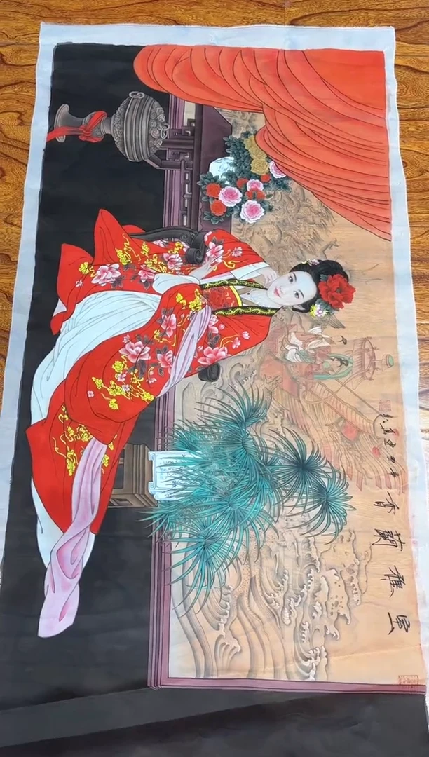 【闪购商品】国画周建真老师绘画作品17-32