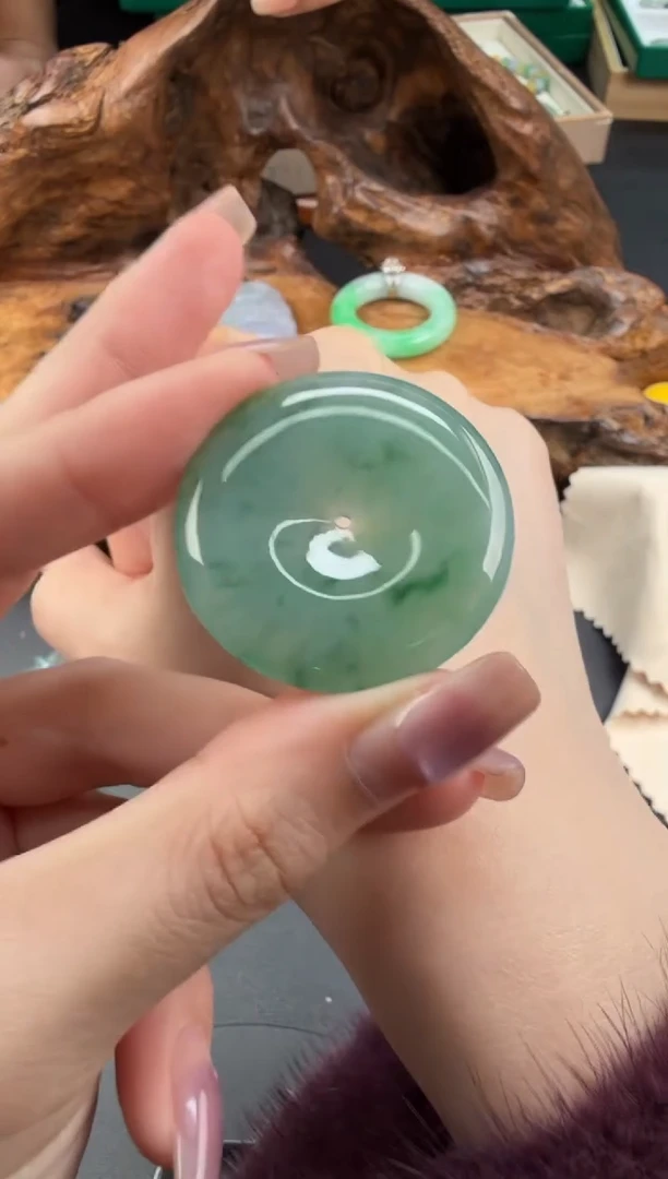 吊坠(不含链)未镶嵌翡翠翡翠饰品-190