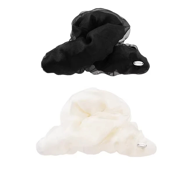 【双色流光】优雅基础低调大号褶皱抓夹后脑勺黑色泡泡大抓夹百搭