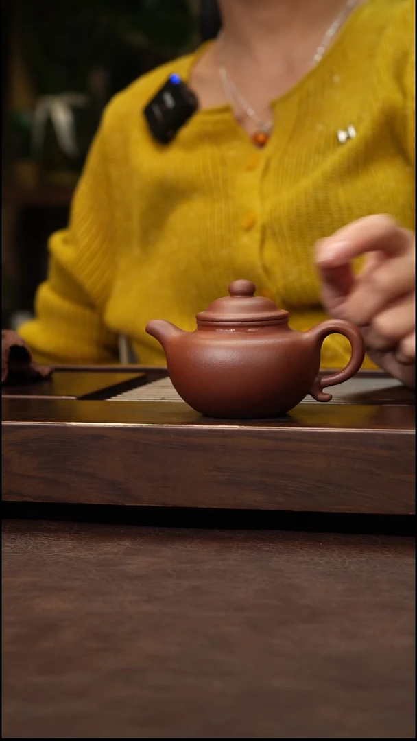 茶壶紫砂底槽清小莲子140cc左右