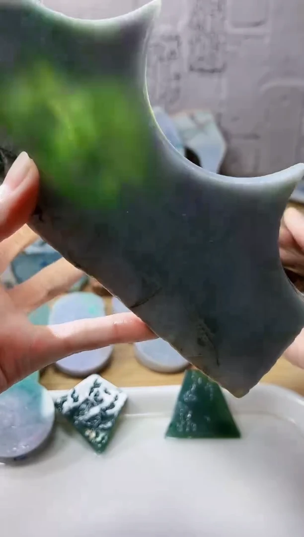 裸石翡翠翡翠a货正品玉石陈570