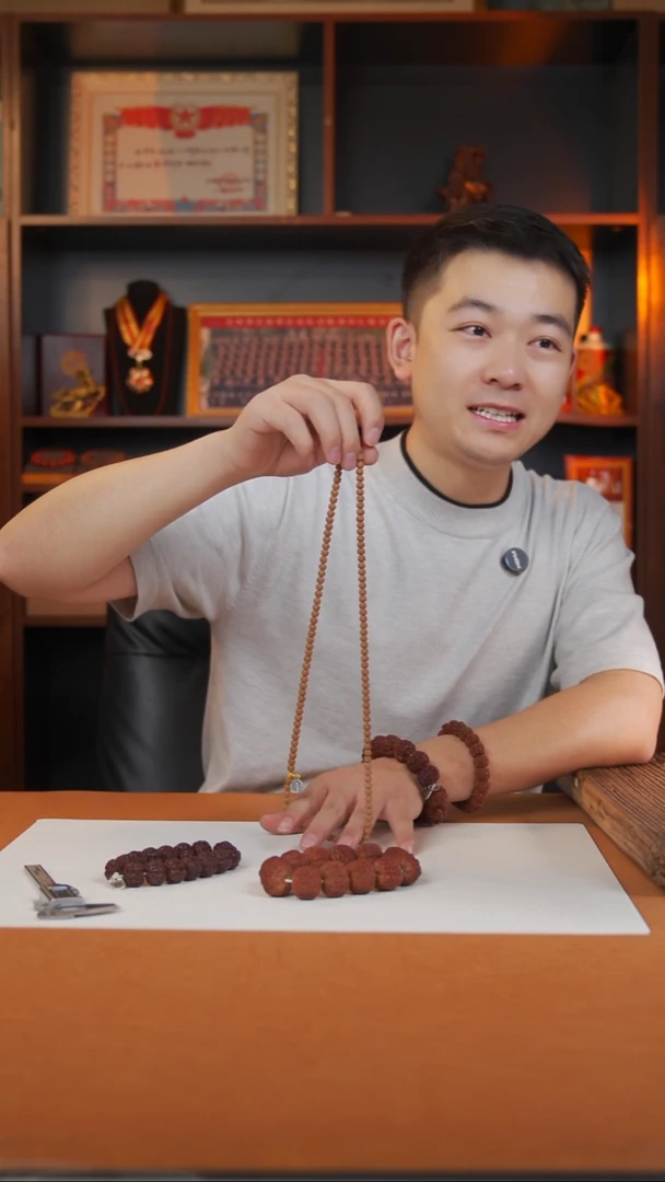 手串金刚菩提L**Z6mm金标级标款佛手小金刚108