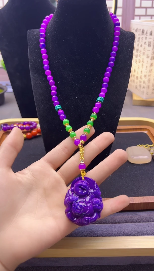 【闪购商品】苏纪石（舒俱来）颈饰14K金镶嵌X806