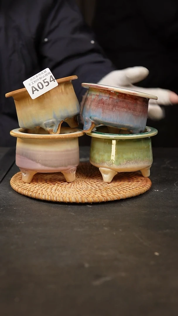 【闪购商品】瓷片泥泥陶瓷多肉盆