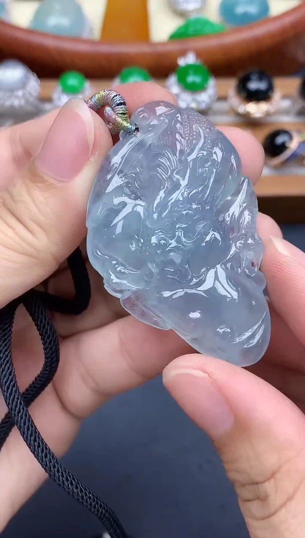 颈饰未镶嵌翡翠349-中国好珍宝