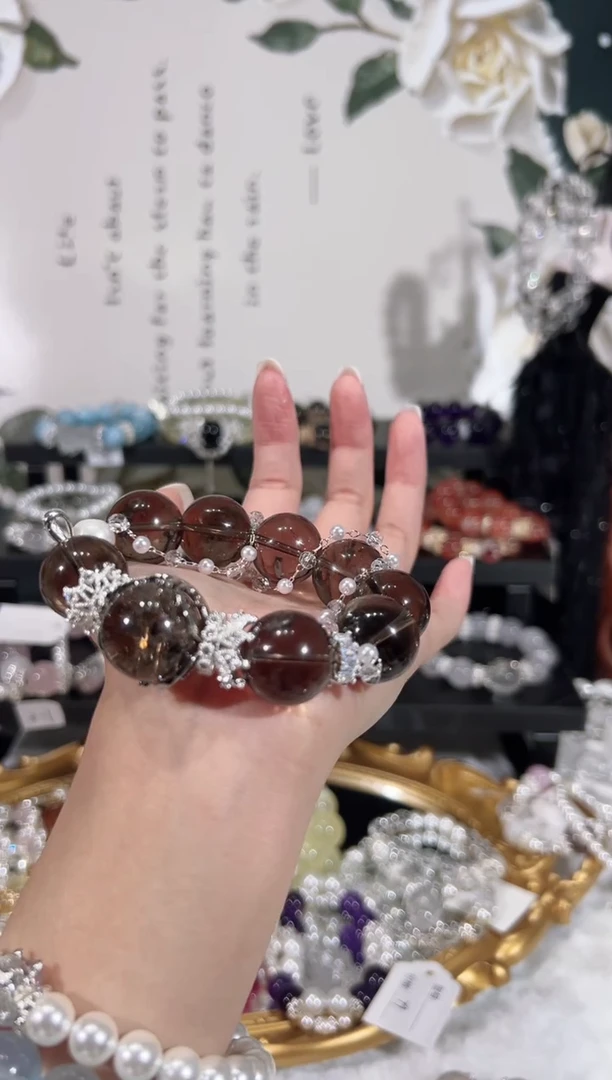 【闪购商品】水晶手链未镶嵌天然水晶默认微瑕 多样性发货发起一