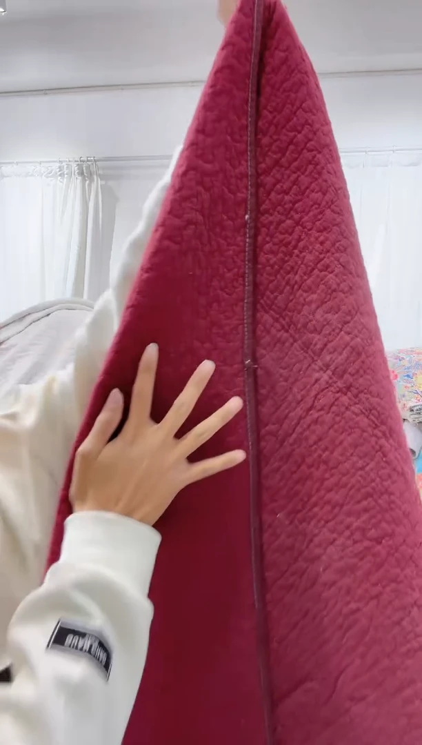 棉100*140纯棉床盖18号微瑕