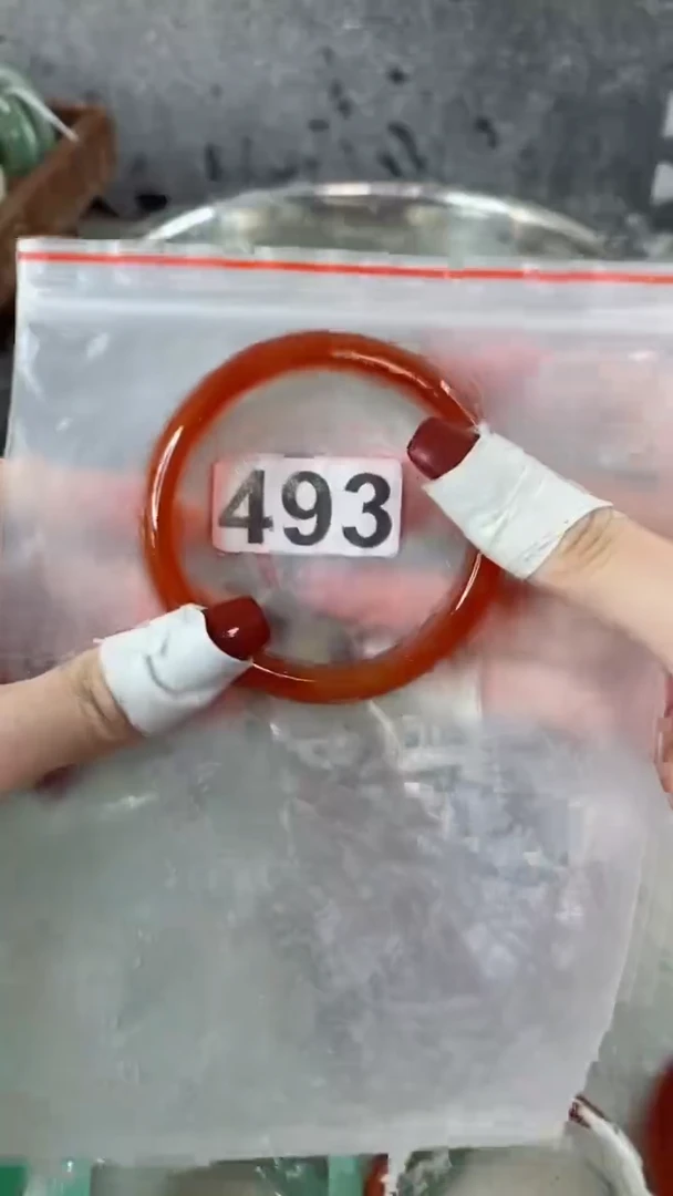 【闪购商品】玛瑙/玉髓手镯未镶嵌60+493