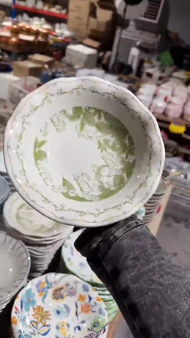 陶瓷深盘微瑕 凑满20元包邮