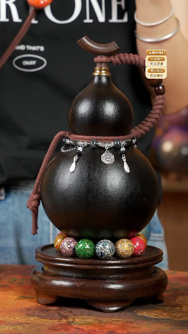 WG150网兜款葫芦不包手串及旋转底座