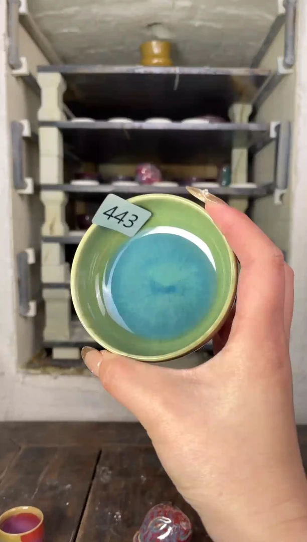 【闪购商品】摆件钧瓷手工茶器窑变
