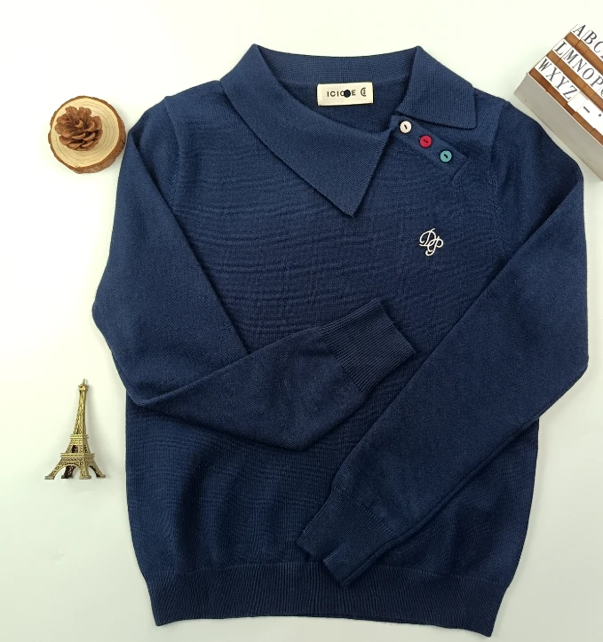 A89冬季毛针织衫极简风秋季长袖衫