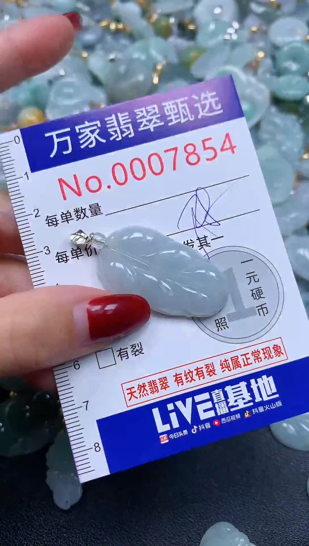 颈饰未镶嵌翡翠7854