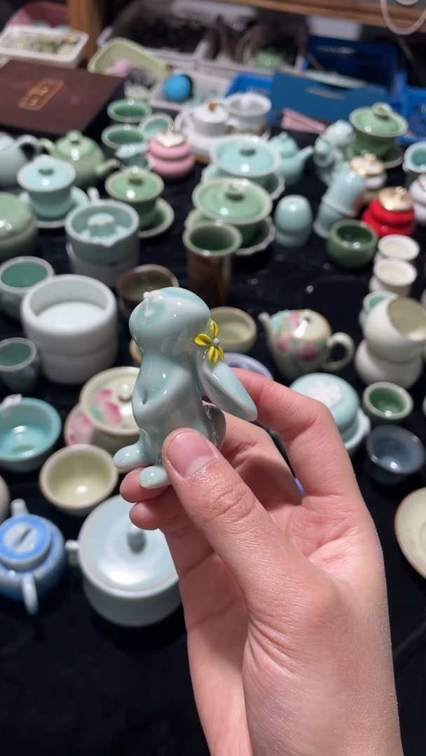 【闪购商品】手工捏花 福利款 慧仙青瓷 瓷器