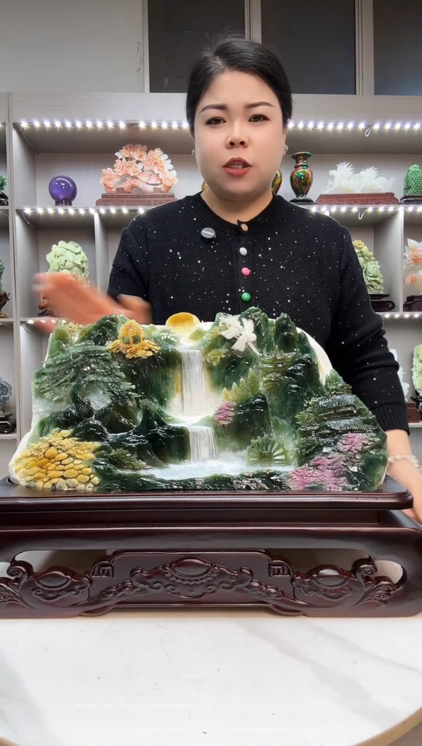石材天然石材高端家居装饰摆件