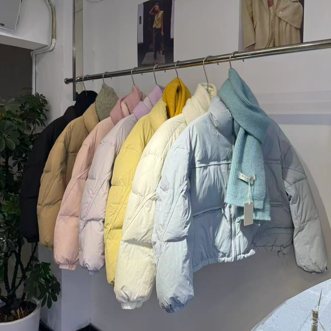 贝姐同款【糖果色短款肯豆服羽绒服】韩系宽松加厚保暖羽绒服